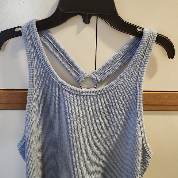 NWT- ELODIE Nordstrom Ribbed Knit Mini Dress with O-Ring on back. Size Large $15 - Picture 10 of 16